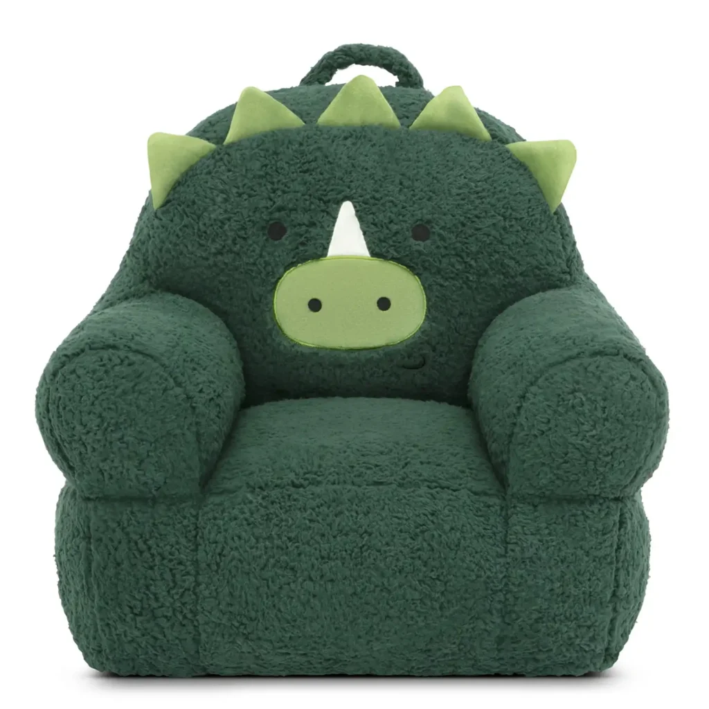 Delta Children Dinosaur Cozee Buddy Chair, Green